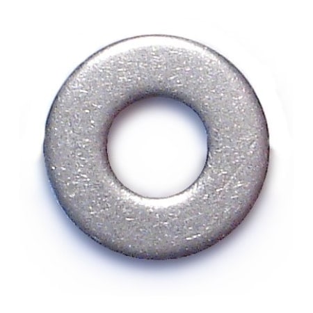 Flat Washer, Fits Bolt Size #6 ,18-8 Stainless Steel 50 PK